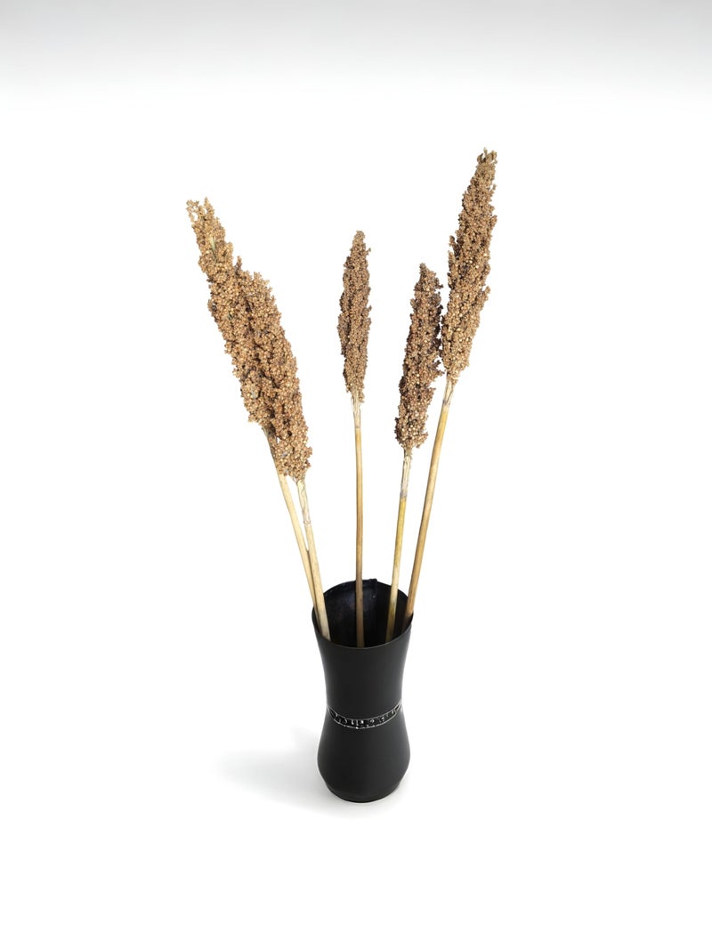 RUKDA® Dried Natural Sorghum Flower || Dried Flower Sheaves || Dry Grass Bouquet for Wedding Table Centerpieces, Home & Office Décor – 2pcs - Image 5