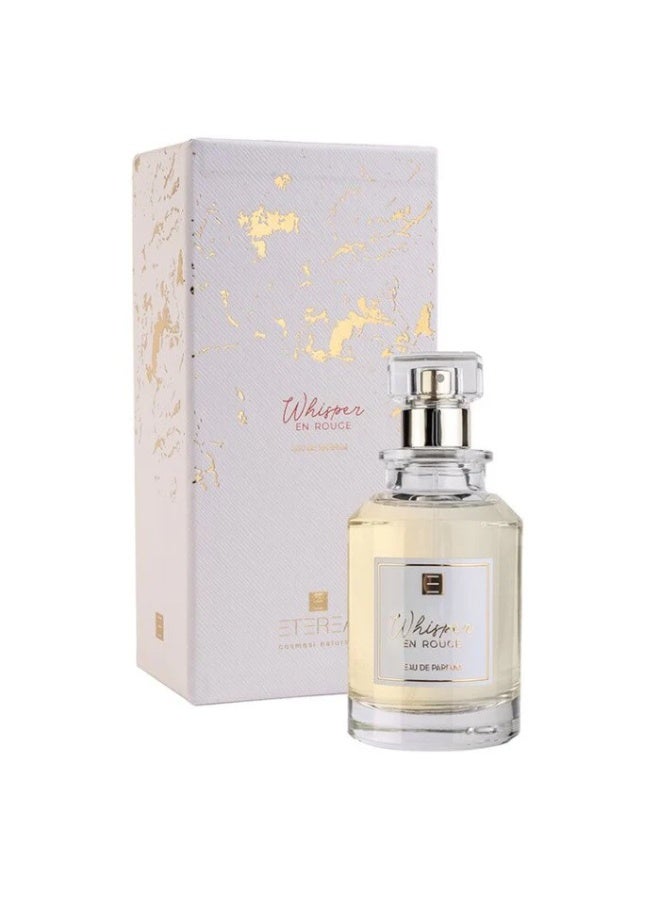 Eterea Whisper En Rouge Eau De Parfum 100 Ml 3.4 Fl Oz Niche