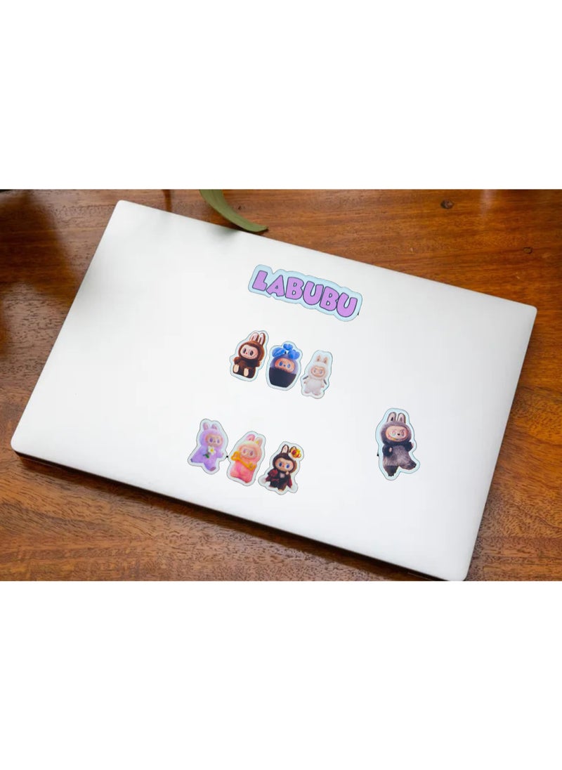 LABUBU Sticker for Mobile Laptop or Any Smoot Surface Doll Labubu  - Image 2