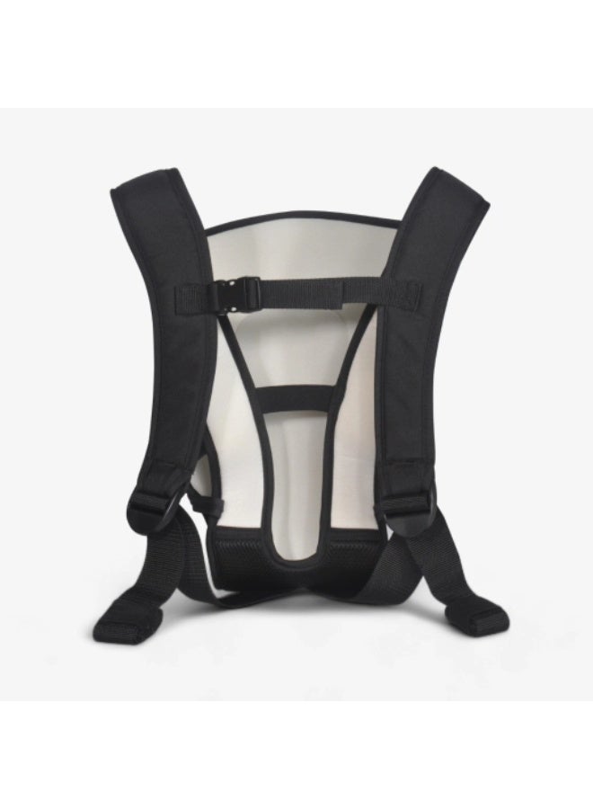 KIKKABOO حمالة ظهر MYRA للأطفال، مريحة، عرض وأحزمة قابلة للتعديل، خالية من اليدين، 3 أوضاع حمل، حتى 9 كجم، خفيفة الوزن، شبكة قابلة للتنفس، سوداء - Image 3