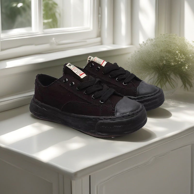 Putian Shoes Mmy Export Mihara Yasuhiro Bread Shoes White Shoes Heightening Dissolving Shoes Men And Women Soft Sole Casual Shoes - Image 4