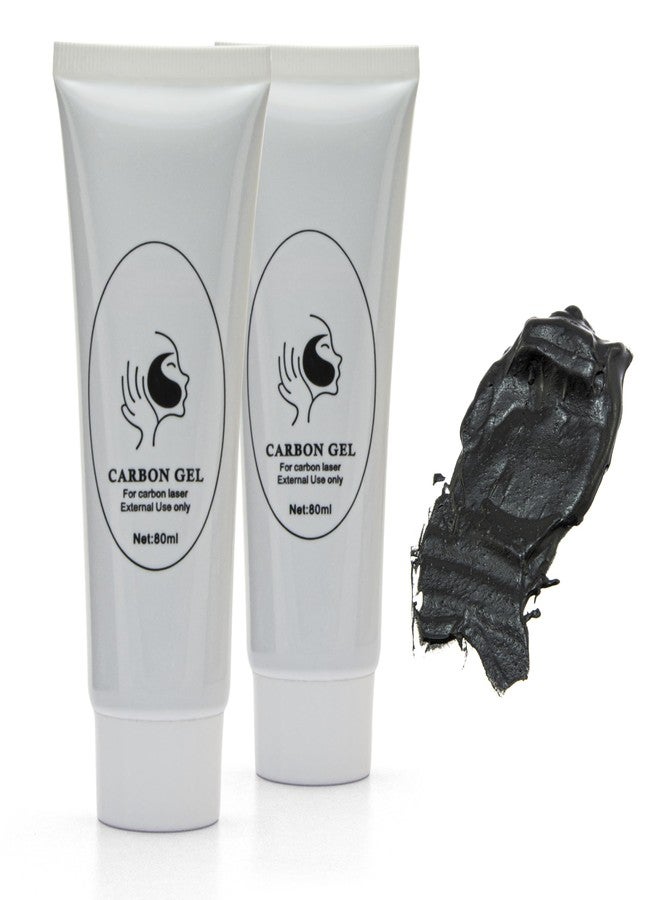 Elitzia Carbon Gel Peel Skin Care Rejuvenation Black Doll Facial Skin Deep Cleaning with Nano Activated Carbon for Laser Carbon Cream ETBDF80 80ml Pack of 2 - Image 1