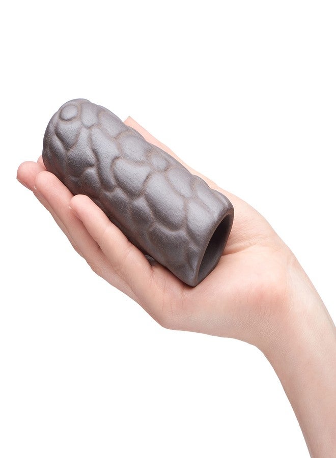 Plecoceramics كهف تربية سمك البليكو من Plecoceramics، نوع زينة حوض السمك، فقاعات (عبوة صغيرة من 4 قطع) - Image 2