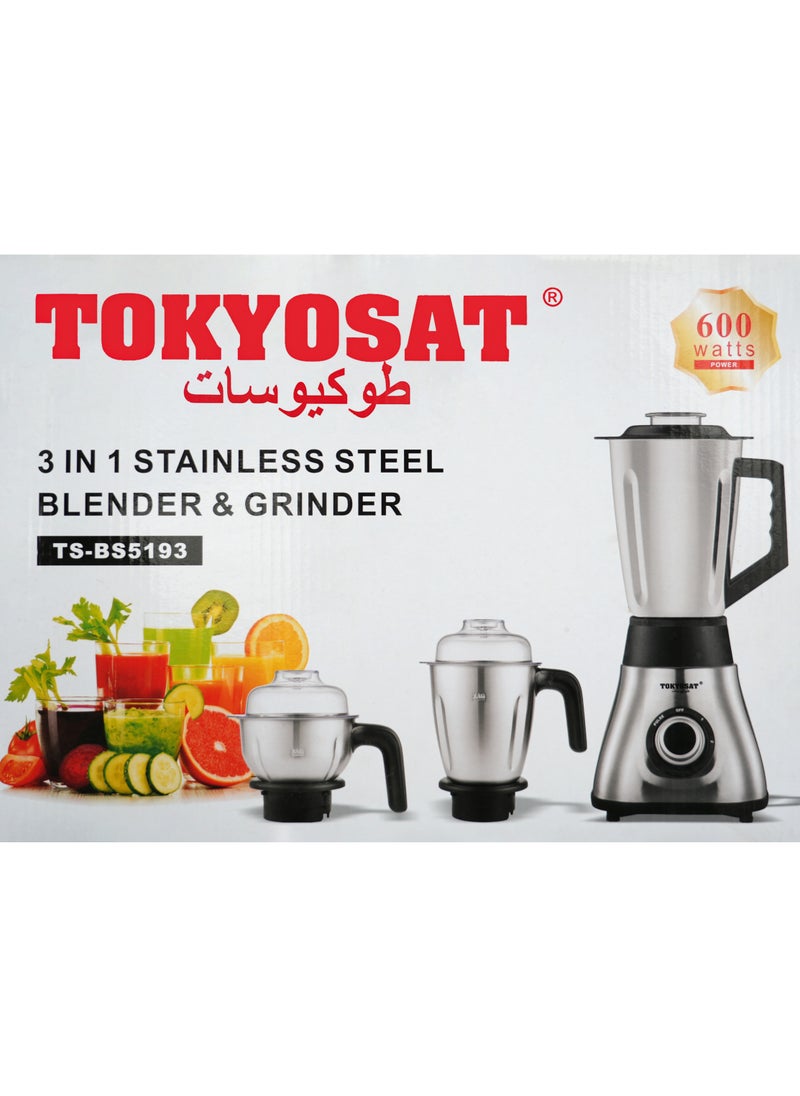 Tokyosat TOKYOSAT 3 IN 1  BLENDER & GRINDER  - Image 2