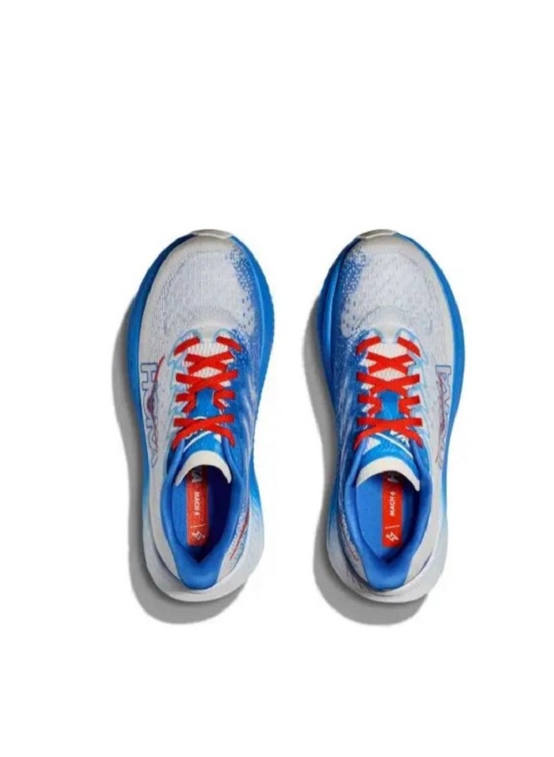 هوكا ون ون حذاء الجري في الهواء الطلق ماك 6 رمادي/أزرق للرجال/النساء - Image 3