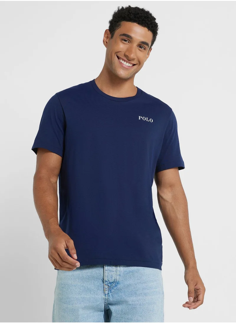 POLO RALPH LAUREN Logo Crew Neck T-Shirt