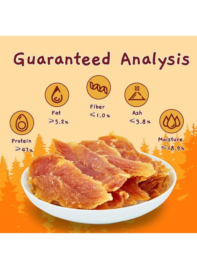 Jungle Calling Dog Treats, Chicken Jerky for Dogs, Slow Roasted Chicken Breast Snacks for Medium and Large Dogs, High Protein Chewy Dog Training Treats, 10.6 oz - Image 3