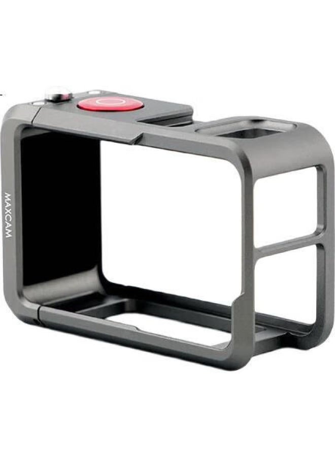 Maxcam Aluminum Alloy Anti-Fall Body Protection Shell Vertical Shooting Extension Frame Cold Shoe Accessories For Dji Osmo Action 5/4 Pro Bunny Cage - Image 1