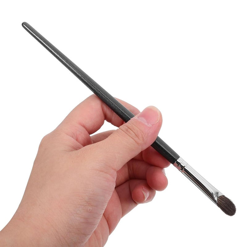 Flat Eyeshadow Brush Soft Animal Hair Professional Makeup Tool for Beginners - Image 4