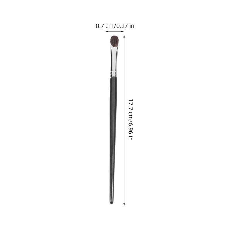 Flat Eyeshadow Brush Soft Animal Hair Professional Makeup Tool for Beginners - Image 2