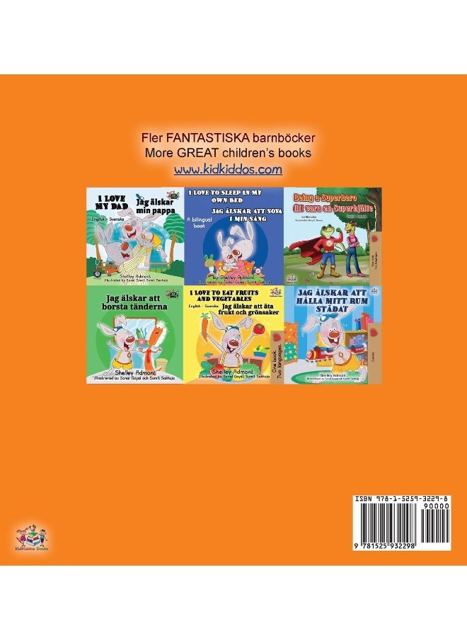 I Love to Share (Swedish English Bilingual Children's Book)  - Image 1