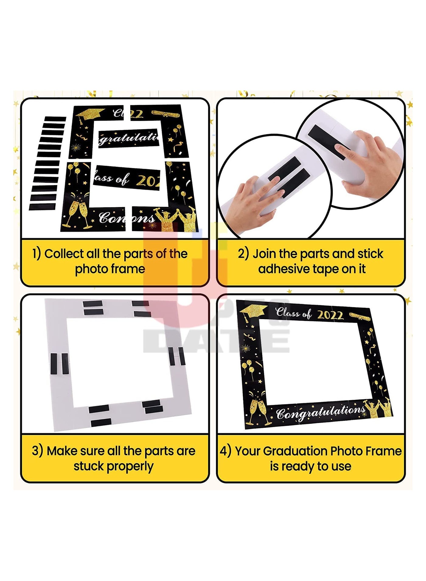 UP TO DATE UP TO DATE Banner Frame 70 cm 100 cm Z89F8E63A93647646BDE5Z