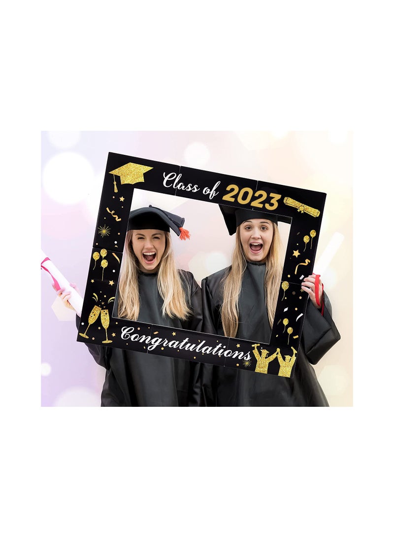 اب تو ديت  برواز يافطة للتصوير اثناء حفلات التخرج المادة فوم وعلية عبارات بالدهبي مقاس 70 سم 100 سم - Image 4