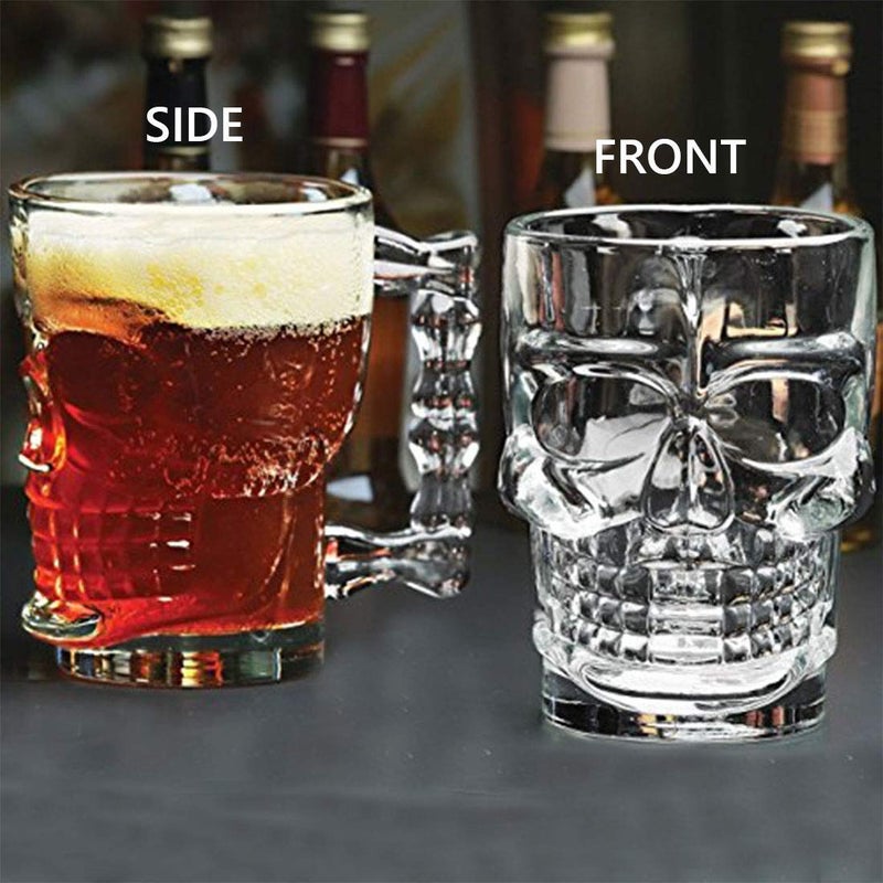 Home-Cart HomeCart Skull Beer Mug Cocktail Beer Glasses for Gifts - Image 5