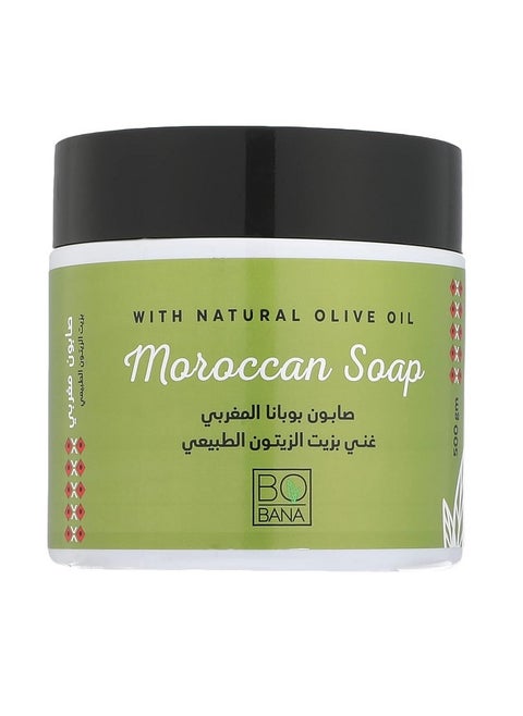 Moroccan Soap With Natural Olive Oil - 500gm