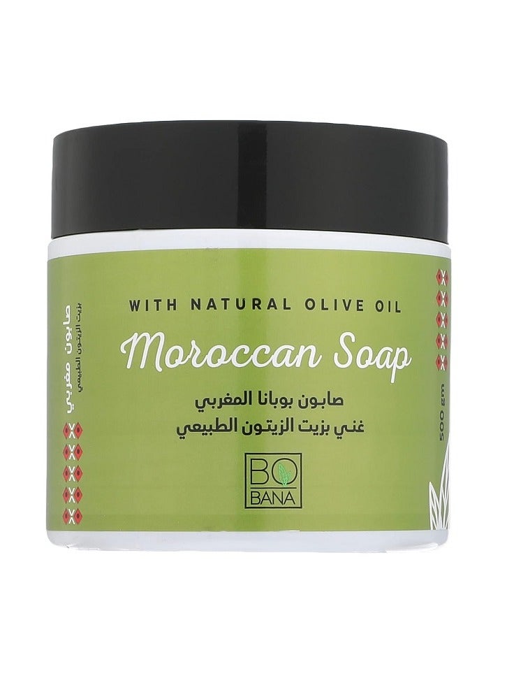 BOBANA Moroccan Soap With Natural Olive Oil - 500gm - Image 1