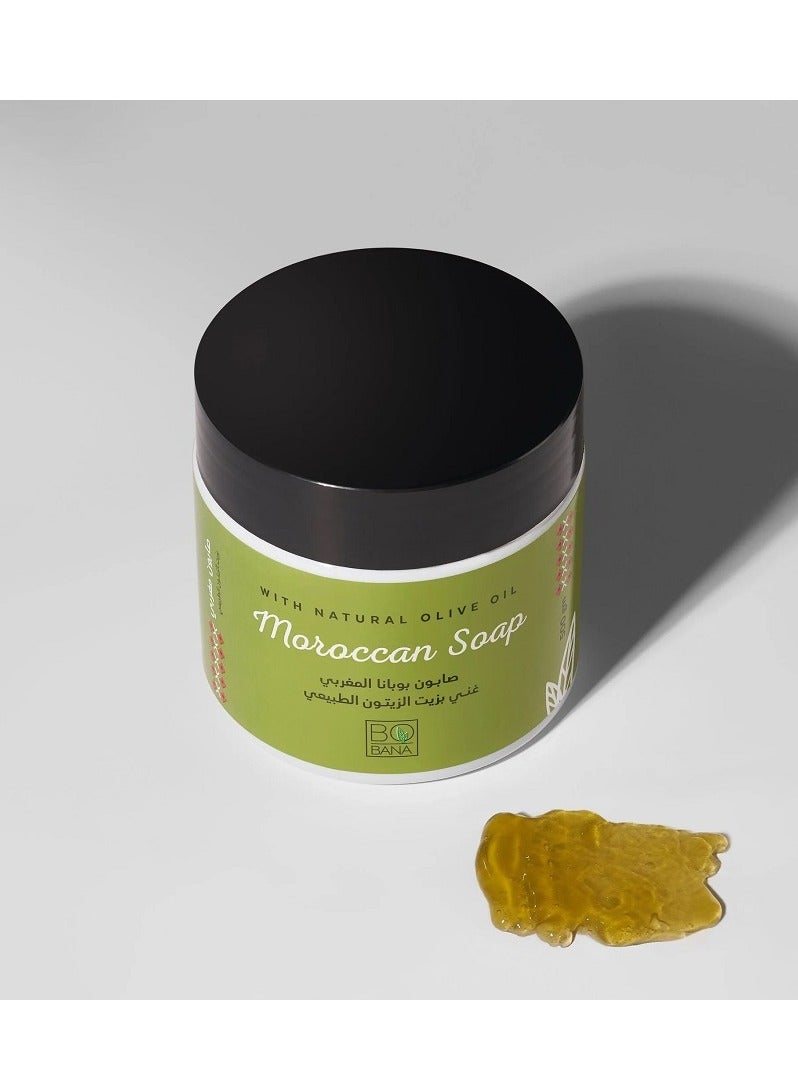 BOBANA Moroccan Soap With Natural Olive Oil - 500gm - Image 3