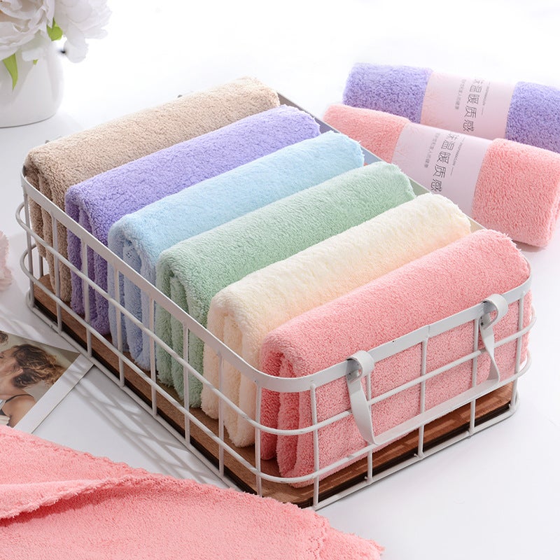 منشفة فاخرة من قماش الفيلكرو الكثيف ذات امتصاص قوي للماء 35*75 مستلزمات يومية منشفة وجه سوبر - Image 3