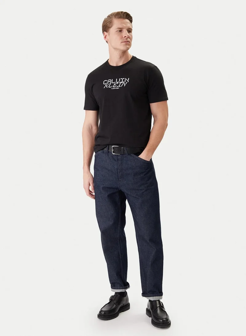 Calvin Klein Jeans  Graphic Short Sleeve T-Shirt for Men | Best Price UAE