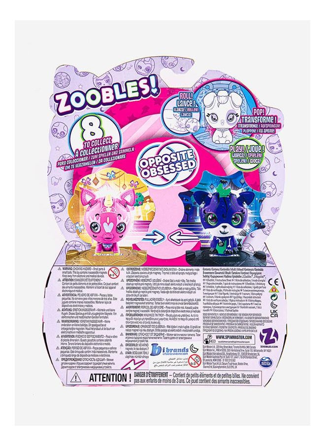 SPIN MASTER - Zoobles Opposite Obsessed Happitat Pack, Assorted - Image 1