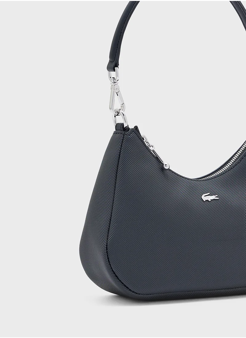 LACOSTE Essentials Top Handle Zip Over Crossbody