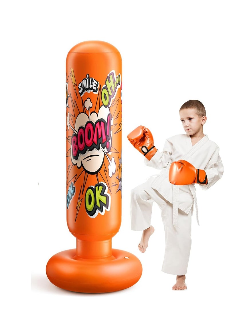 Inflatable Punching Bag for Kids Boxing Equipment for and Adults Birthday Gifts Portable Indoor Home Weighted Practice Karate Taekwondo - pzsku/Z89F957644FDB56AAF178Z/45/_/1707031479/6c72372d-af0b-4cc2-bc51-21cd3630f980