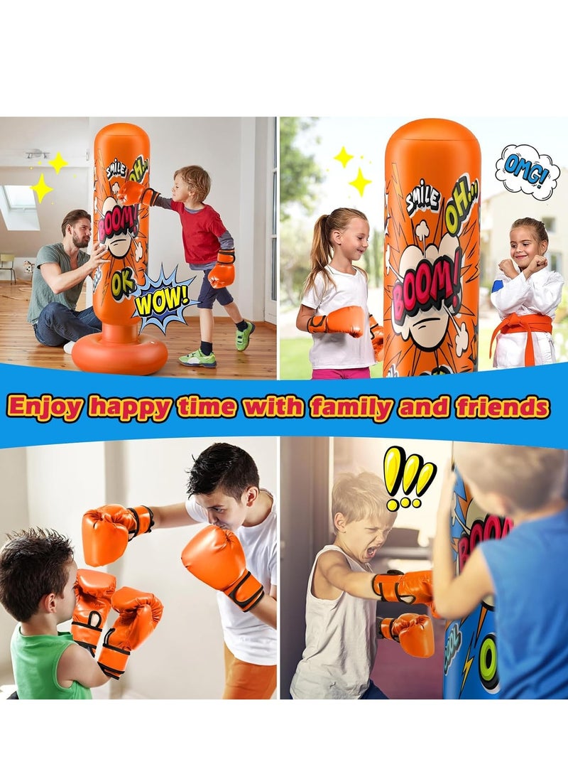 Inflatable Punching Bag for Kids Boxing Equipment for and Adults Birthday Gifts Portable Indoor Home Weighted Practice Karate Taekwondo - pzsku/Z89F957644FDB56AAF178Z/45/_/1707031483/c60657fc-4976-4fec-b27b-ad49aa4953ee