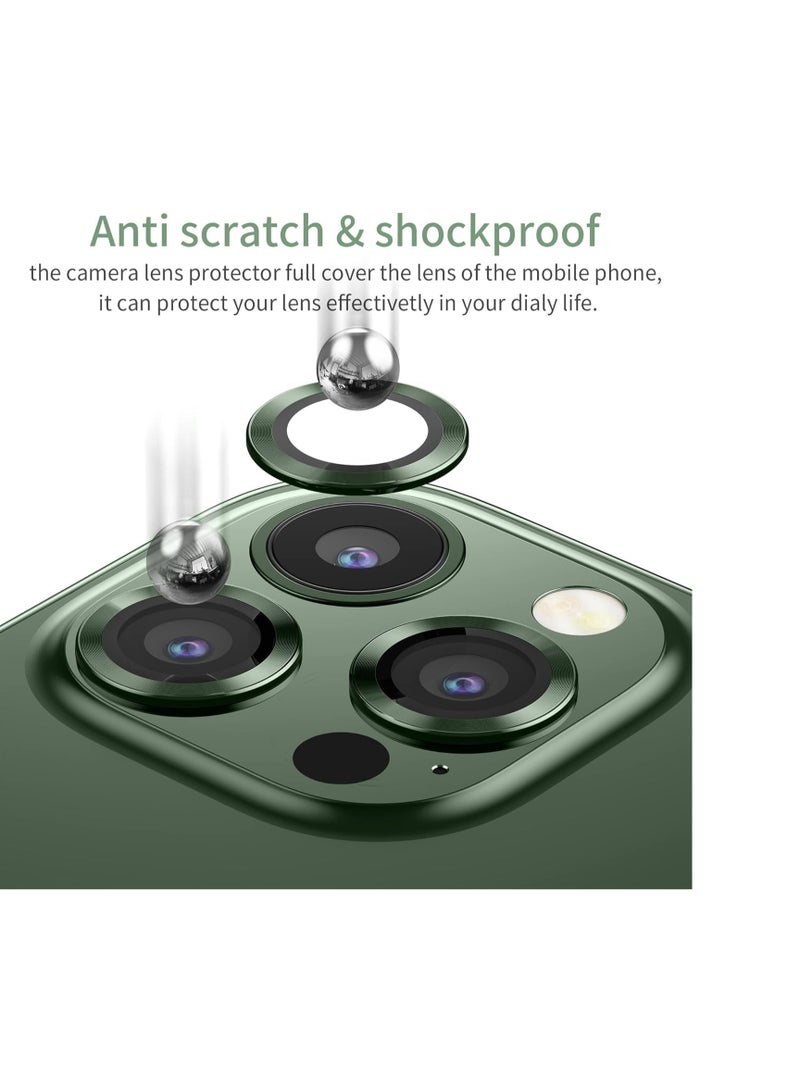 iPhone 13 Pro Max (6.7 inch)/ iPhone 13 Pro (6.1 inch) Camera Lens Protector,Anti Scrach HD Tempered Metal Glass Camera Screen Protector Shockproof Cover Film  - Image 2