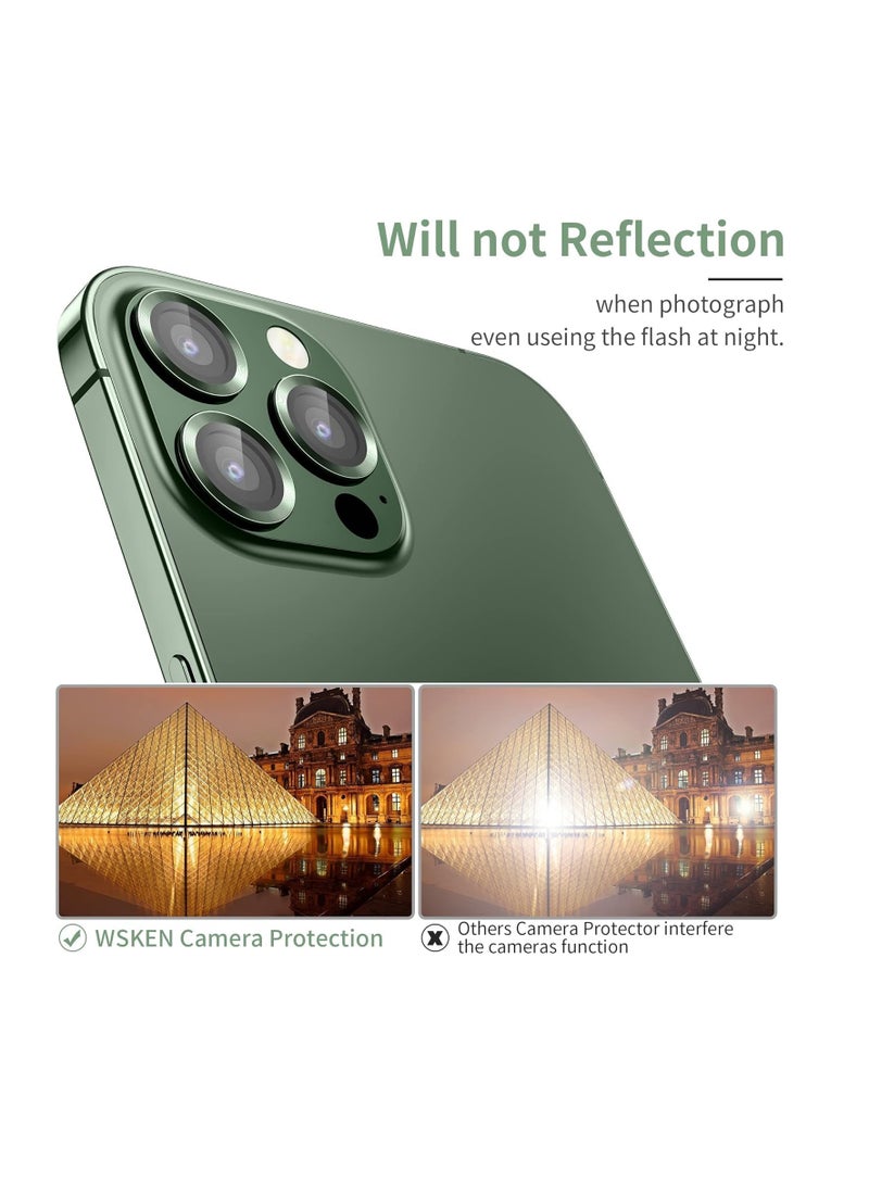 iPhone 13 Pro Max (6.7 inch)/ iPhone 13 Pro (6.1 inch) Camera Lens Protector,Anti Scrach HD Tempered Metal Glass Camera Screen Protector Shockproof Cover Film  - Image 4