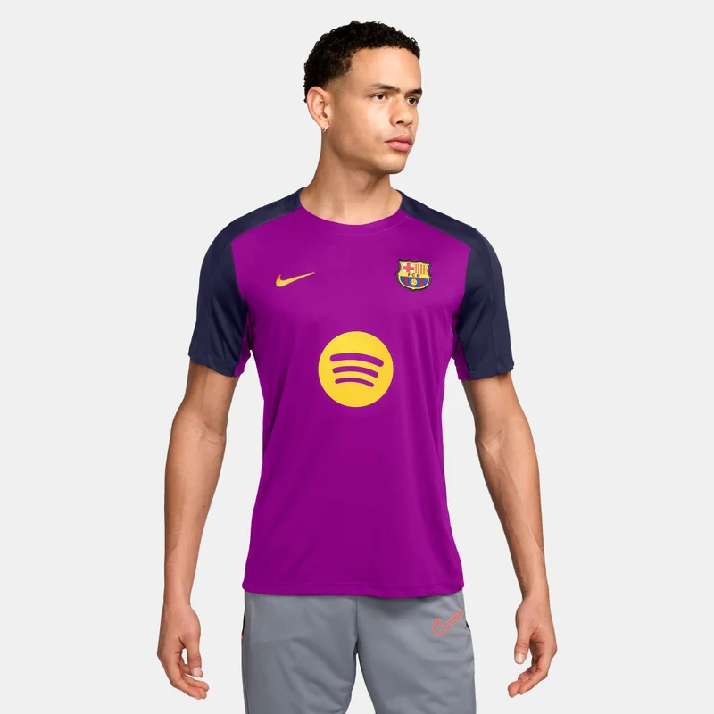 نايكي تيشيرت كرة القدم FC برشلونة سترايك بري-ماتش للرجال