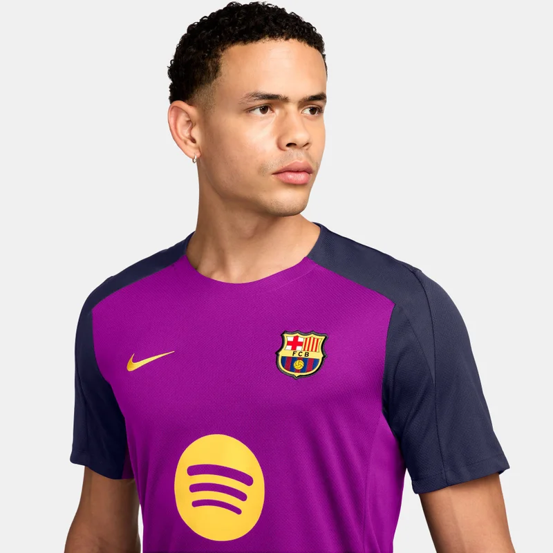 Nike Purple Men's FC Barcelona Strike Pre-Match Football Top for Men | Best Price UAE