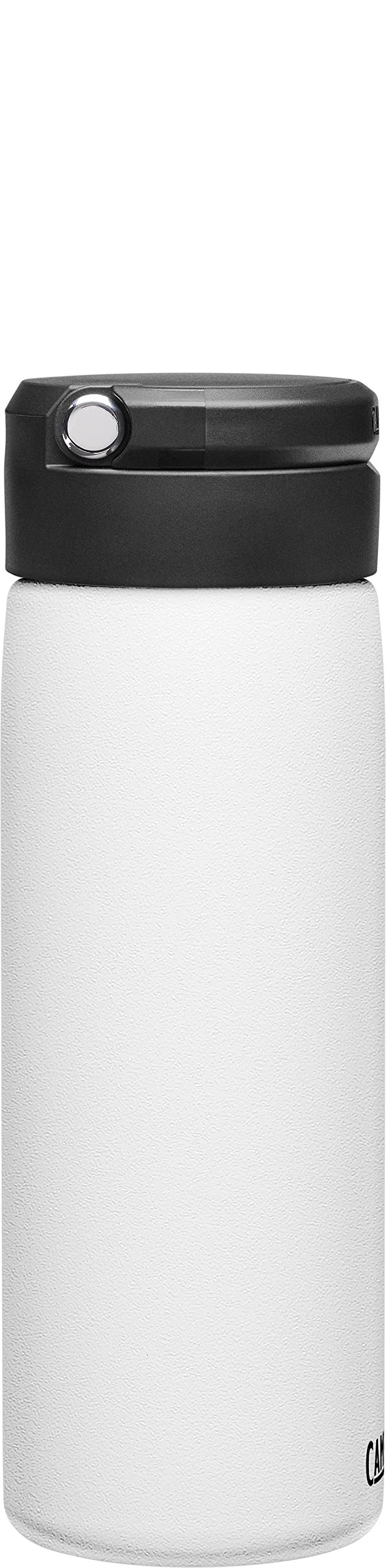 CamelBak Fit Cap Vacuum Stainless Insulated Water Bottle - 20oz, White - Image 3