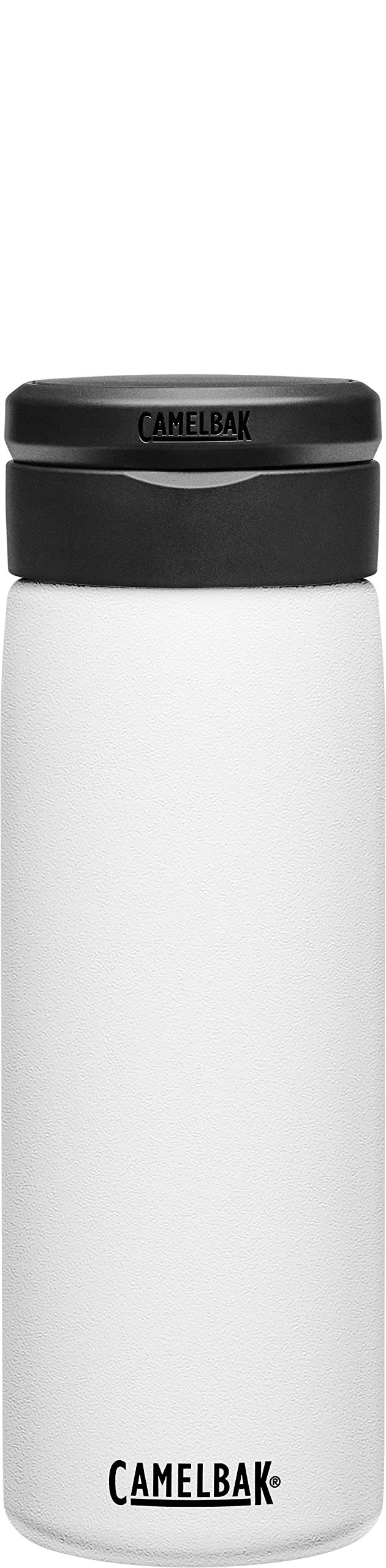 CamelBak Fit Cap Vacuum Stainless Insulated Water Bottle - 20oz, White - Image 1