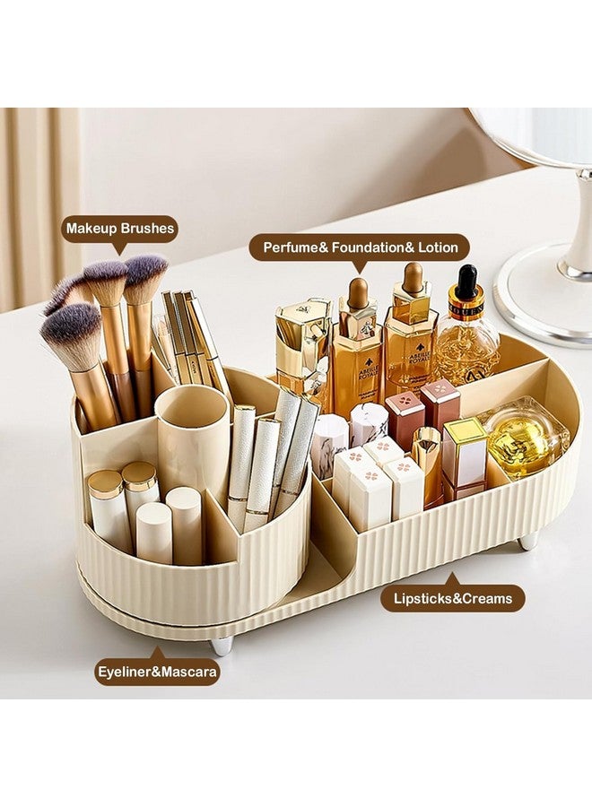 DHVYANT MART Modern 360° Rotating Makeup Brush Holder | Cosmetic Display Cases | Storage For Makeup Brushes & Eyeliner-Lipsticks-Skincare Products | Suitable For Bedroom And Bathroom - Image 5