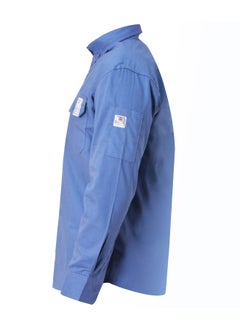 Secure Wear Lightweight FR Welding Shirt for Men - 6.5oz Fire-Resistant Twill Cotton - NFPA2112 Compliant - Durable for 50 Washes  - Image 5
