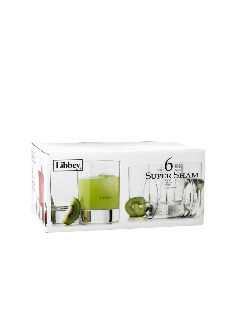 LIBBEY - Set of glass cups 310 ml - Image 1