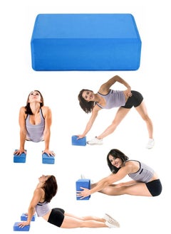 ISHWAZ Premium High Density EVA Foam Yoga Block For Yoga, Pilates, Meditation, Fitness Exercise, Aid Balance, Support and Deepen Poses, Beveled Edges and Non-Slip Makes It Extra Comfortable  - Image 1