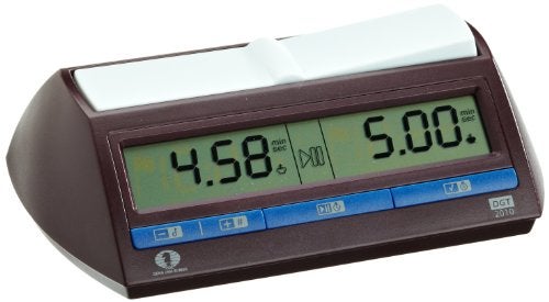 Philos DGT DGT2010 - Digital Chess Clock with Fide Logo, Multi-Colour - Image 1
