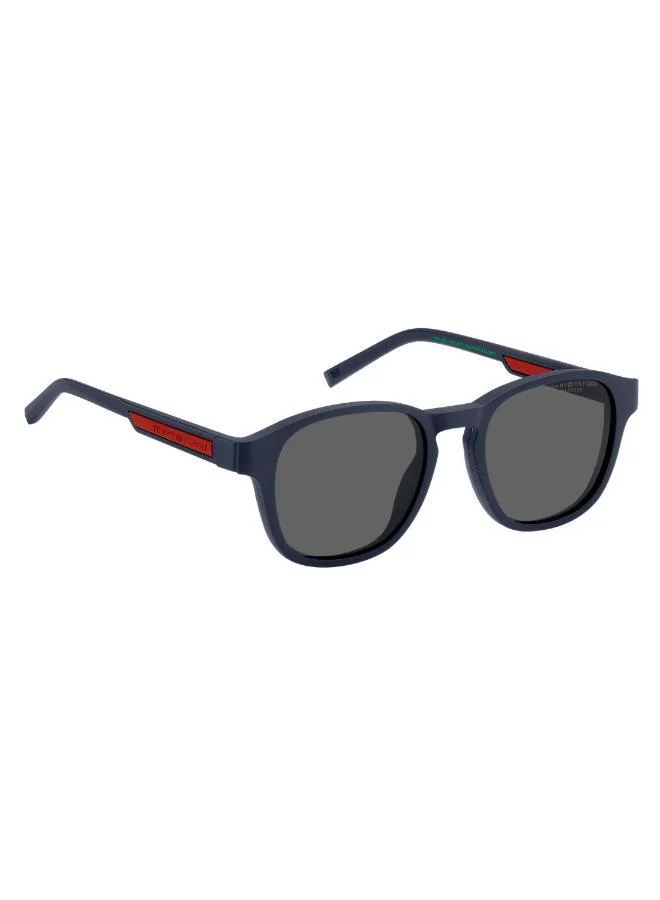 TOMMY HILFIGER Men's UV Protection Sunglasses Th 2085/Cs Blue 45 - Lens Size: 50 Mm