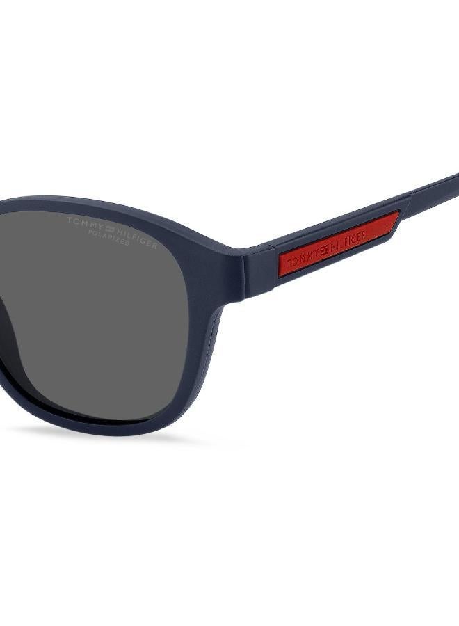تومي هيلفيغر نظارات شمسية رجالية للحماية من الأشعة فوق البنفسجية ث سي إس أزرق - Image 5