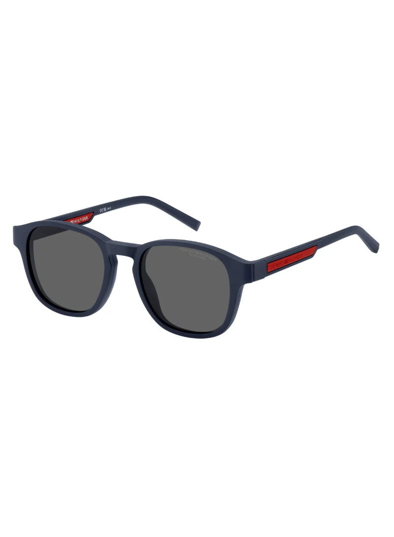 تومي هيلفيغر Men's UV Protection Sunglasses Th 2085/Cs Blue 45 - Lens Size: 50 Mm