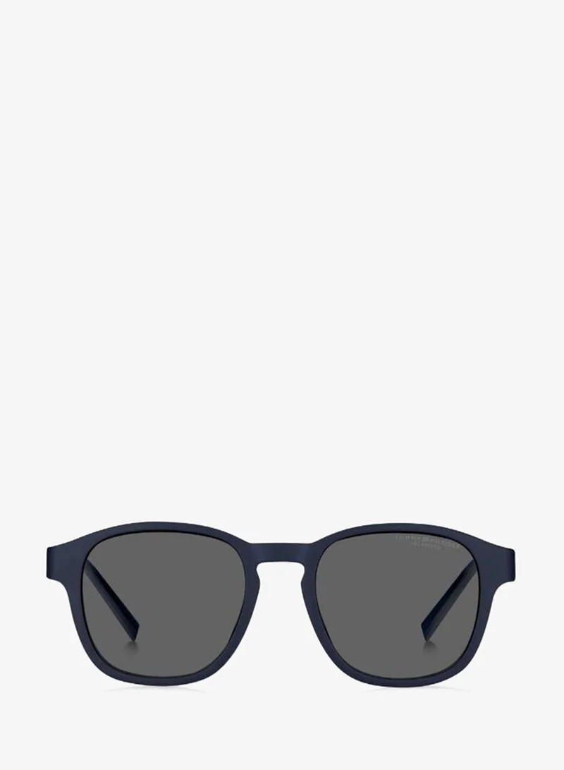 Tommy Hilfiger  Men's UV Protection Sunglasses Th 2085/Cs Blue 45 - Lens Size: 50 Mm for Men | Best Price UAE