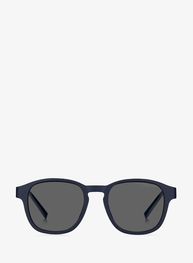 TOMMY HILFIGER Men's UV Protection Sunglasses Th 2085/Cs Blue 45 - Lens Size: 50 Mm - Image 3