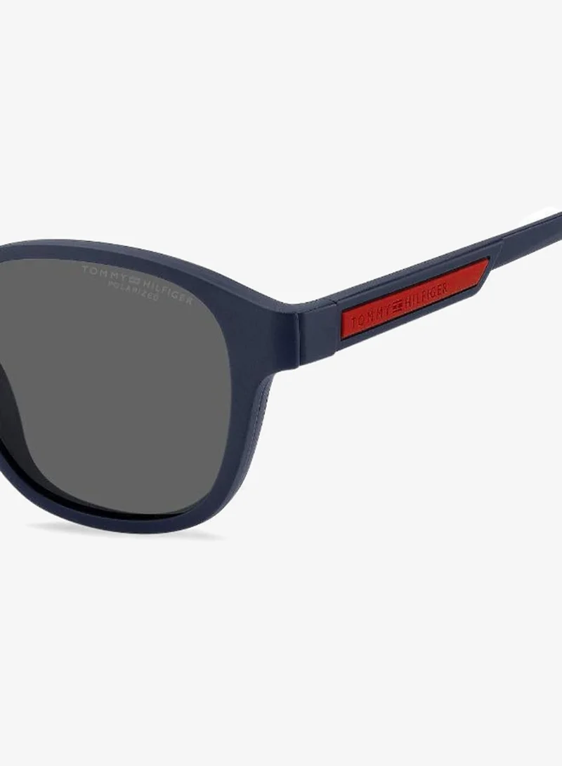 Tommy Hilfiger  Men's UV Protection Sunglasses Th 2085/Cs Blue 45 - Lens Size: 50 Mm for Men | Best Price UAE