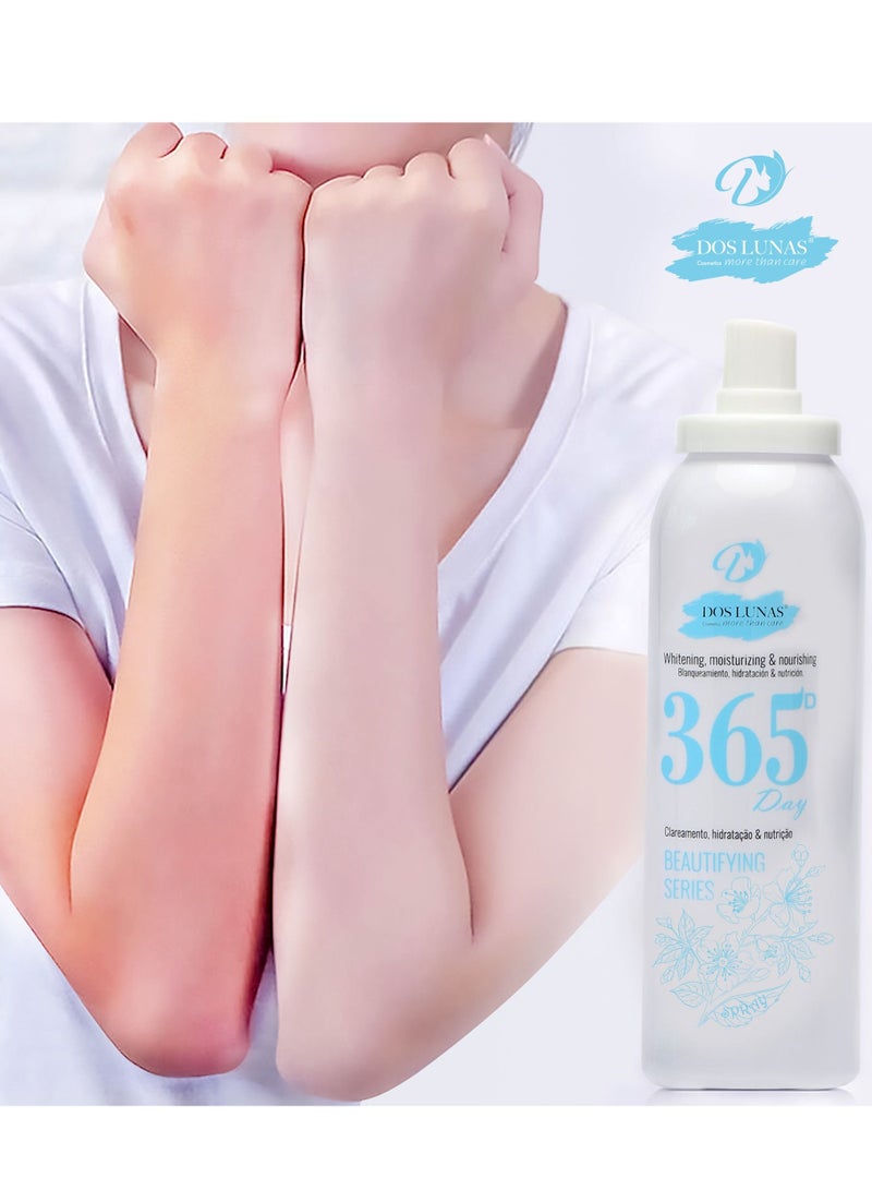 Dos Lunas Whitening, Moisturizing, and Nourishing Spray Blue 150ml - Image 4