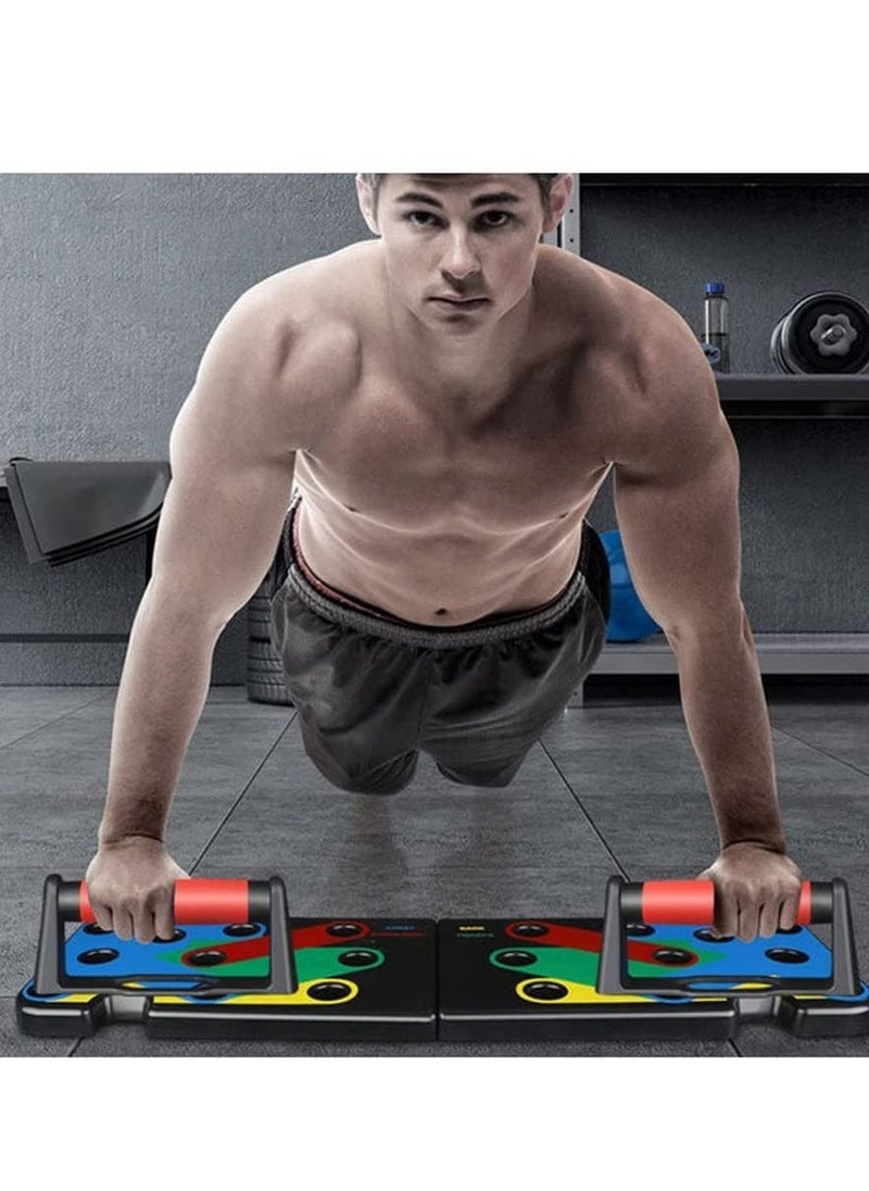 ELTRAZONE - Dubai Gallery Multifunction Push Up Rack Board (Light Blue) - Image 1
