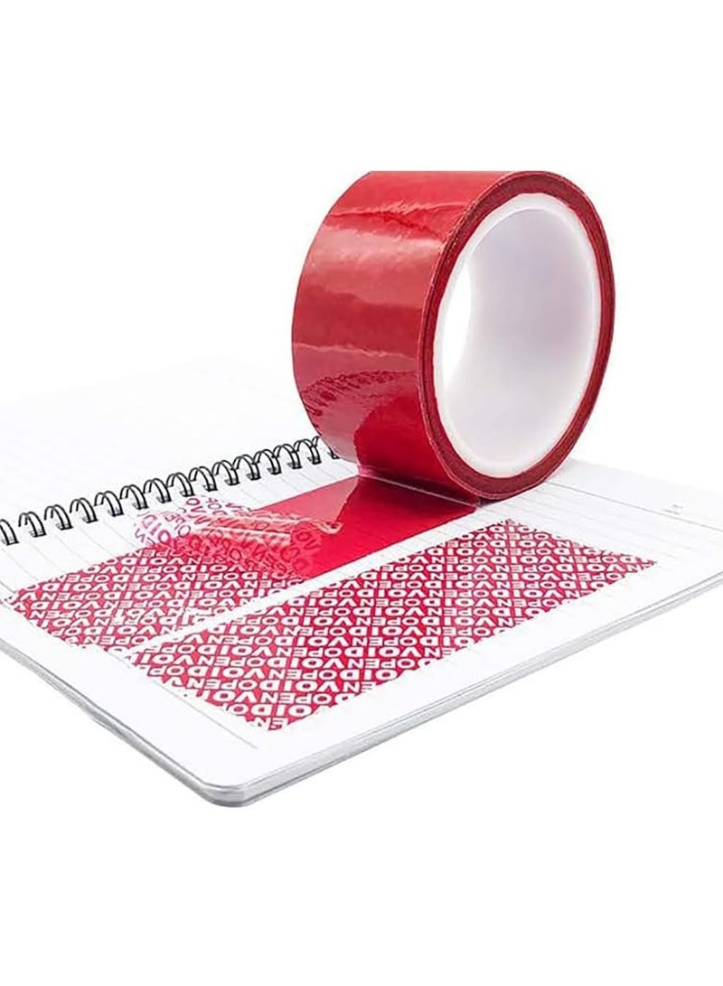 Rubik Tamper Evident Void Open Tape, 50mm Width x 50m Length, Security Seals Transfer Tape (Blue) - Image 4