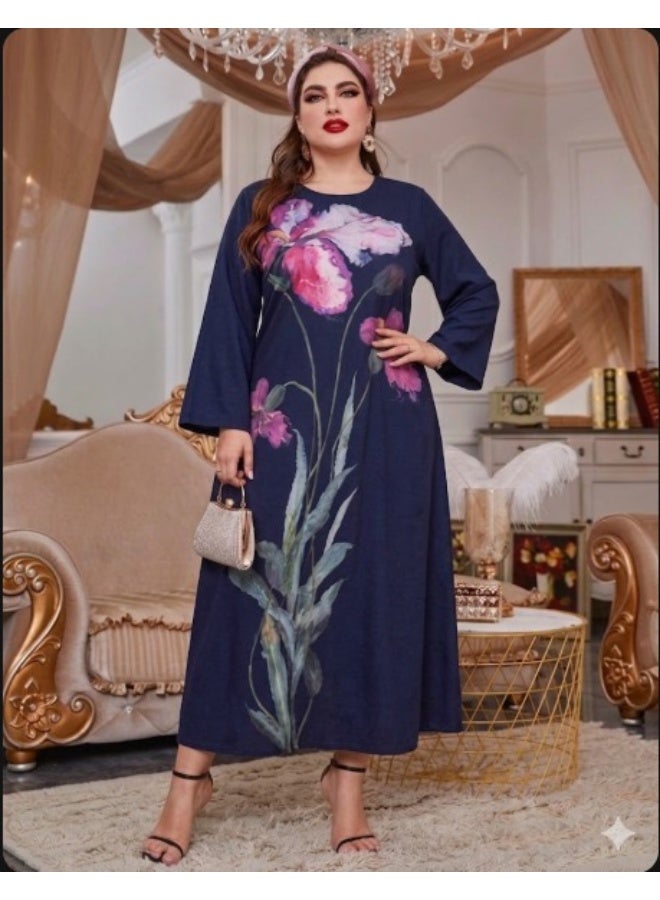 شي إن فستان تونيك مطبوع - Image 1