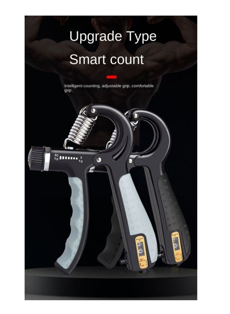 Generic Hand Grip Strengthener - Perfect Tool for Strengthening Hand Nerves and Improving Muscle Performance BK  - Image 3