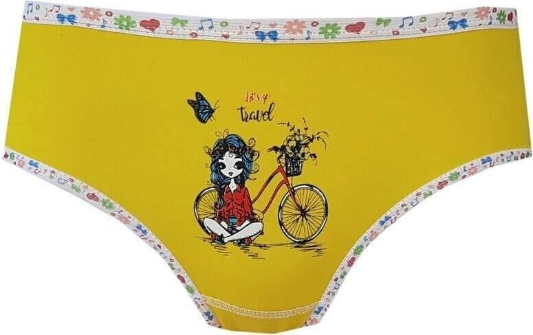 Tutku Elastane Printed Girl's Panties 6-Pack  - Image 3